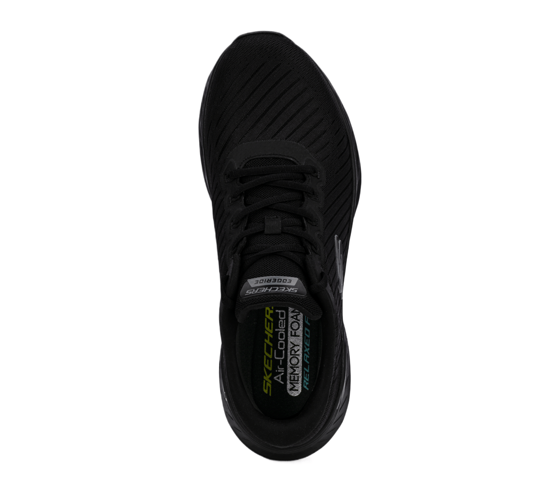 EDGERIDE, BLACK Footwear Top View
