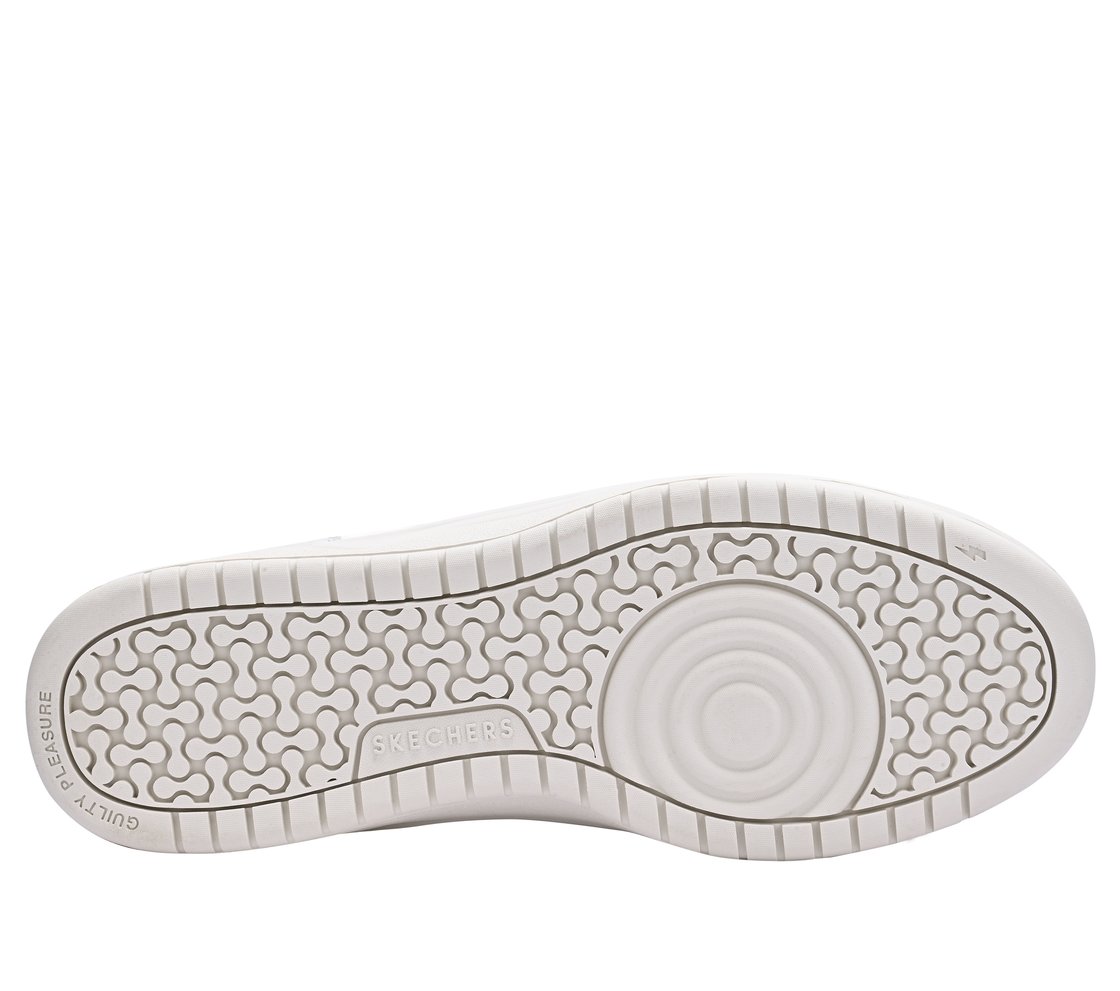 KOOPA, WHITE / GREEN Footwear Bottom View