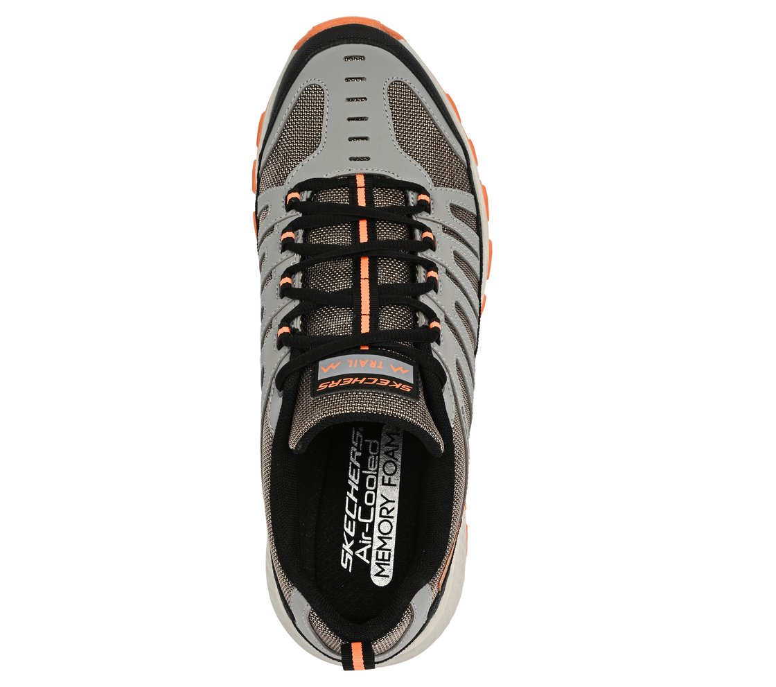 DYNAMITE AT, GREY / ORANGE Footwear Top View