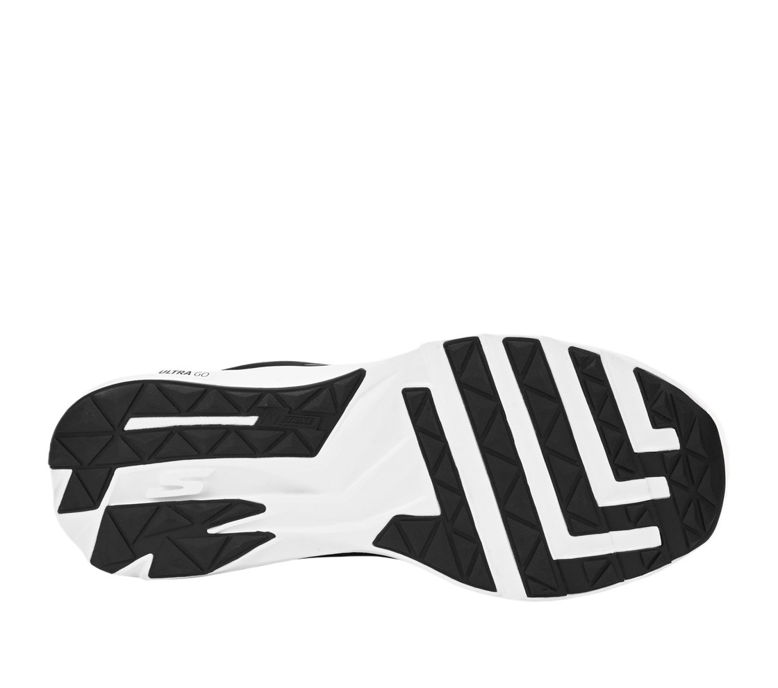 GO RUN PURE, GREY Footwear Bottom View