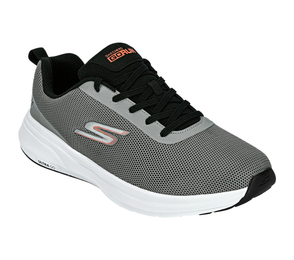GO RUN PURE, GREY Footwear Right View