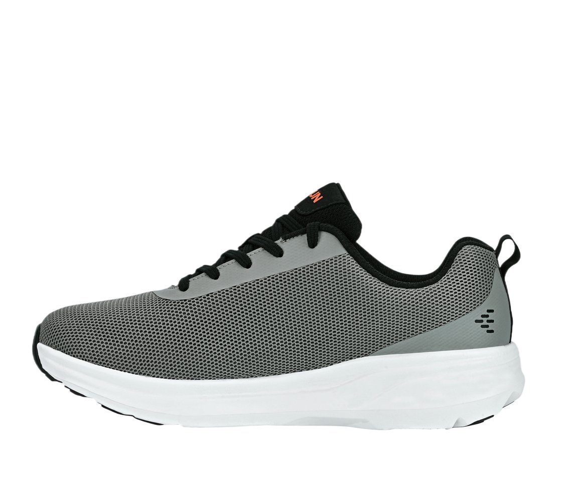 GO RUN PURE, GREY Footwear Left View