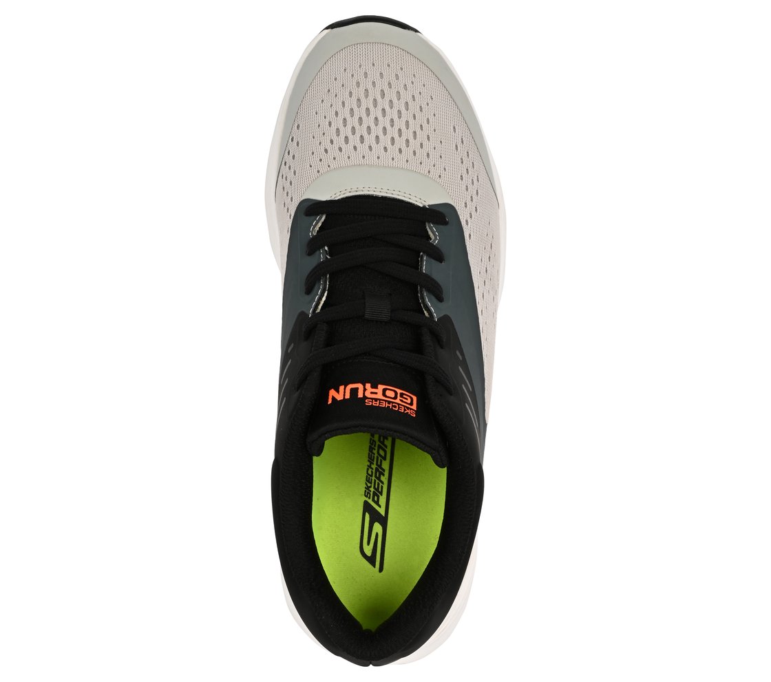 GO RUN PURE, GRAY/ORANGE
