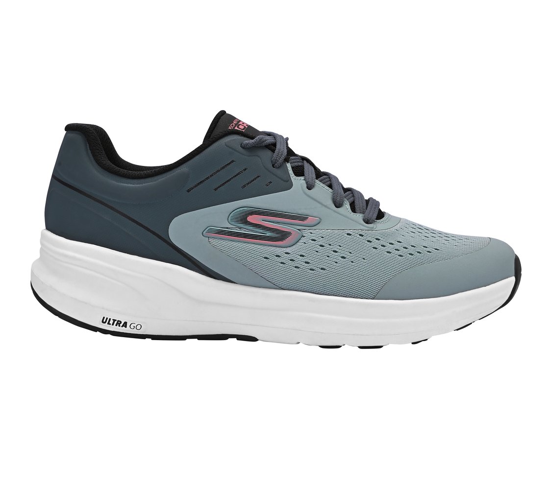 GO RUN PURE, SLATE Footwear Lateral View