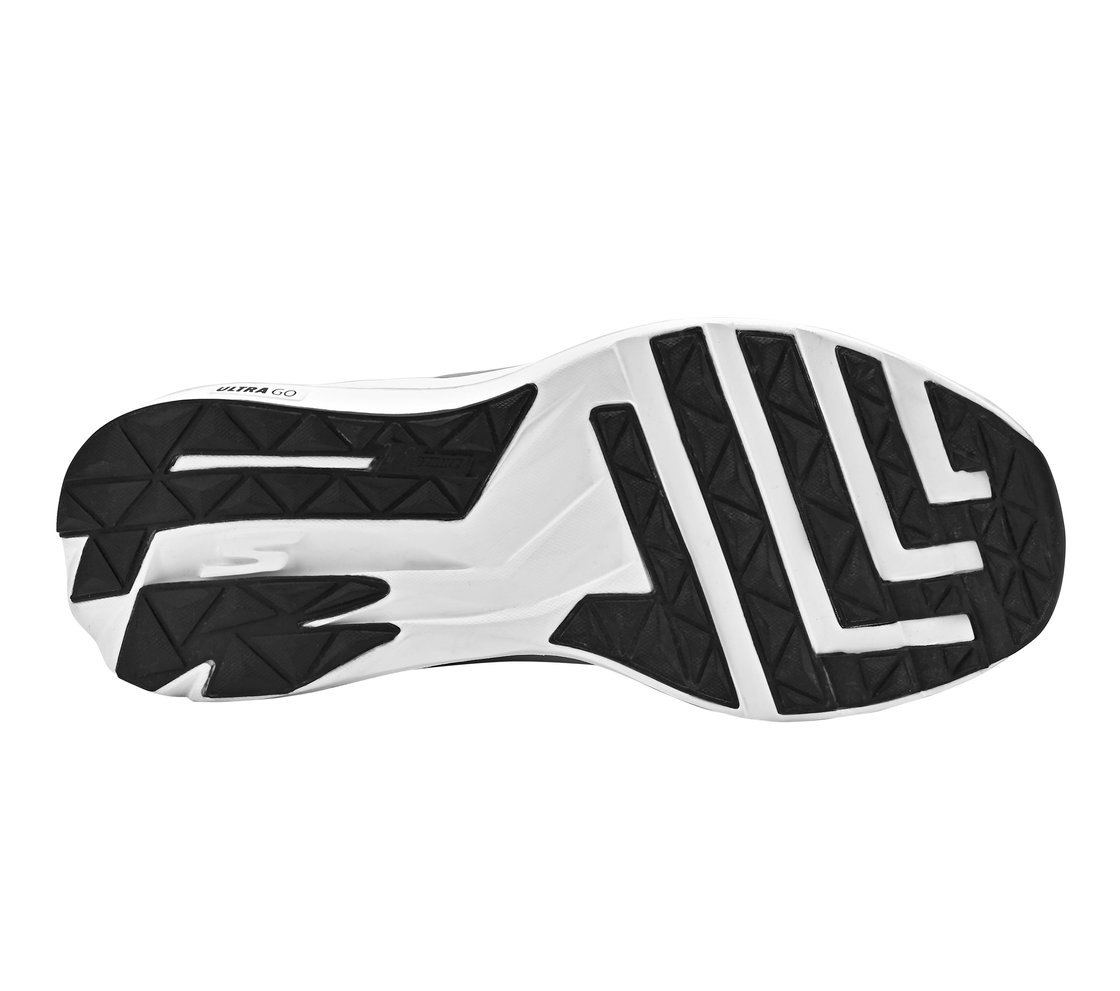 GO RUN PURE, SLATE Footwear Bottom View