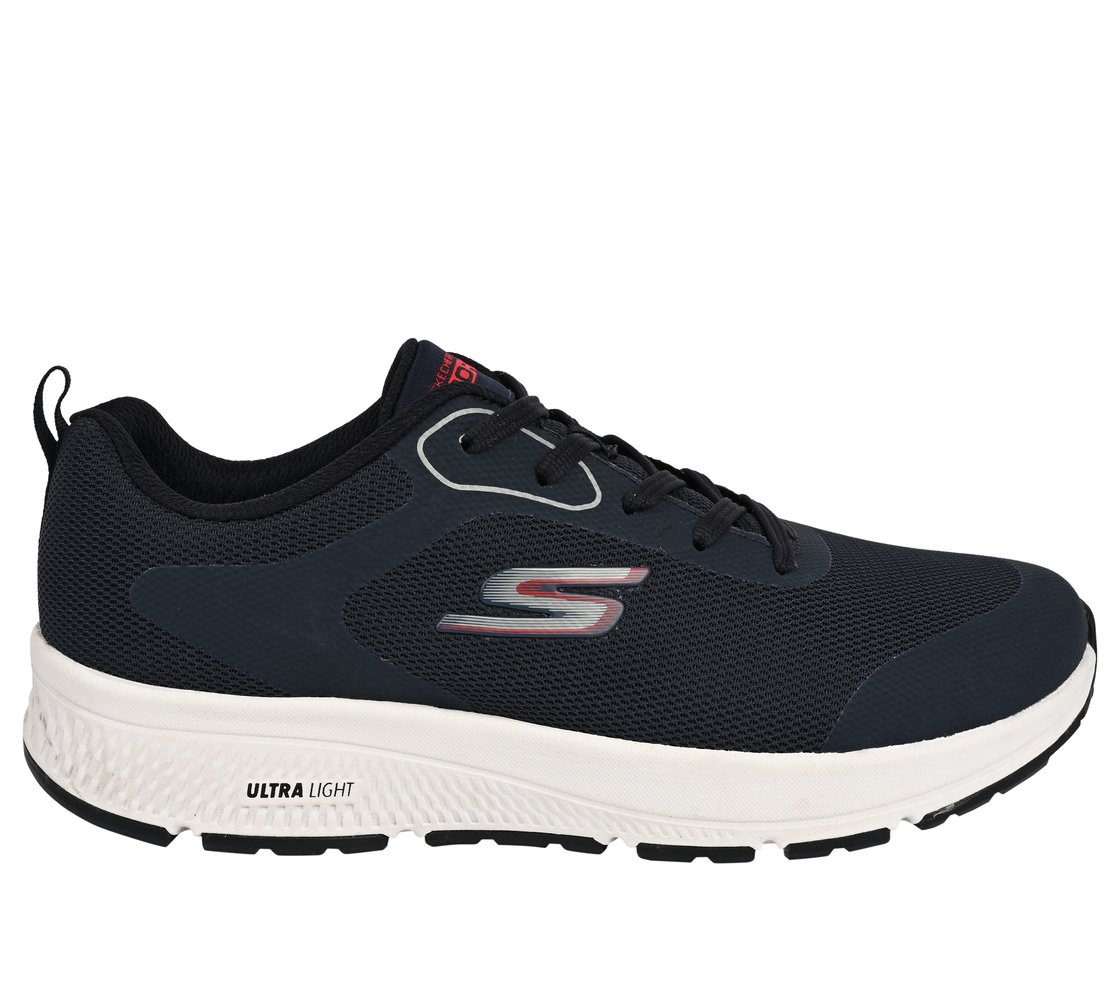 GO RUN CONSISTENT, NAVY Footwear Lateral View