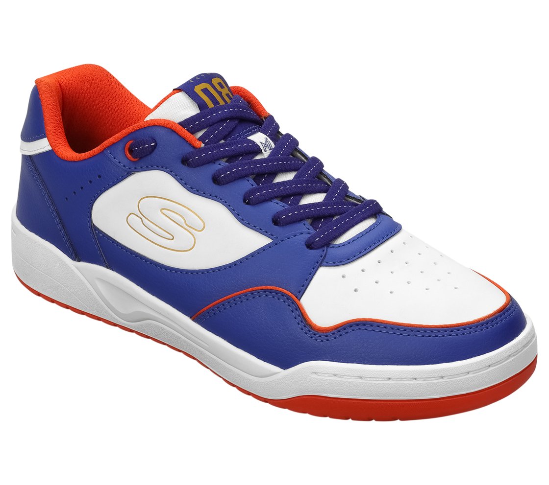 KOOPA - VOLLEY LOW VARSITY, Blue Orange Footwear Right View