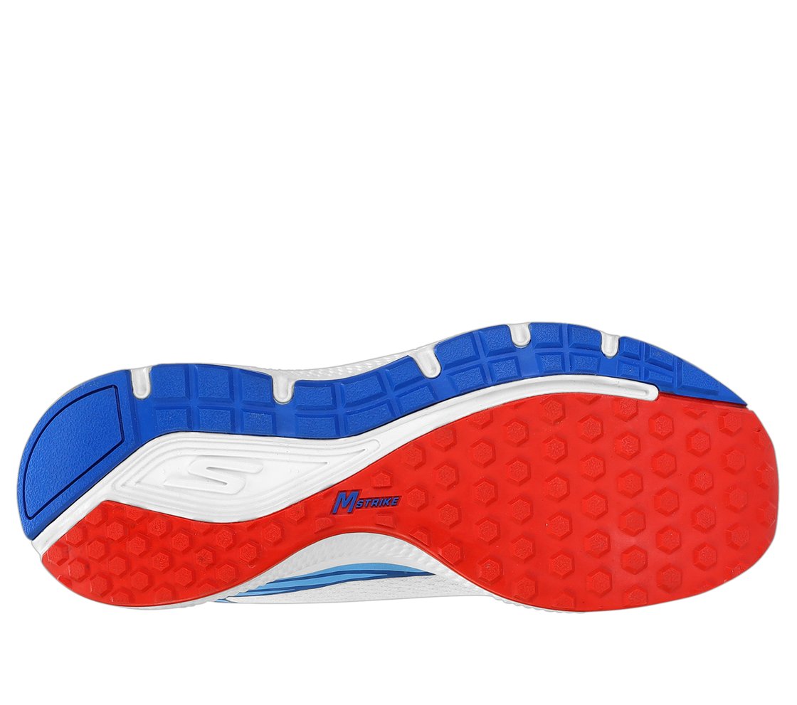 GO RUN PERSISTENCE - ENGINEER, White Blue Footwear Bottom View