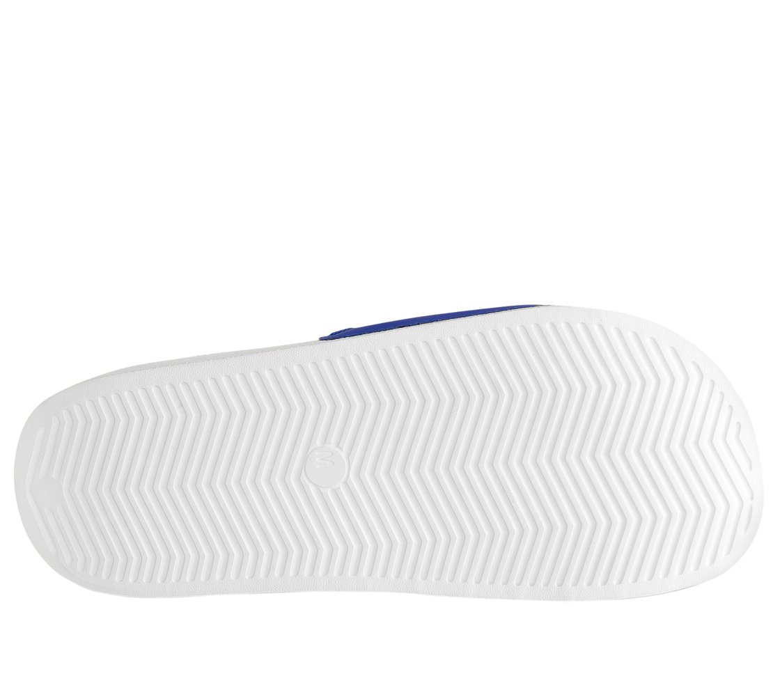 SIDE LINES 2.0 - PU UPPER, White Blue Footwear Bottom View