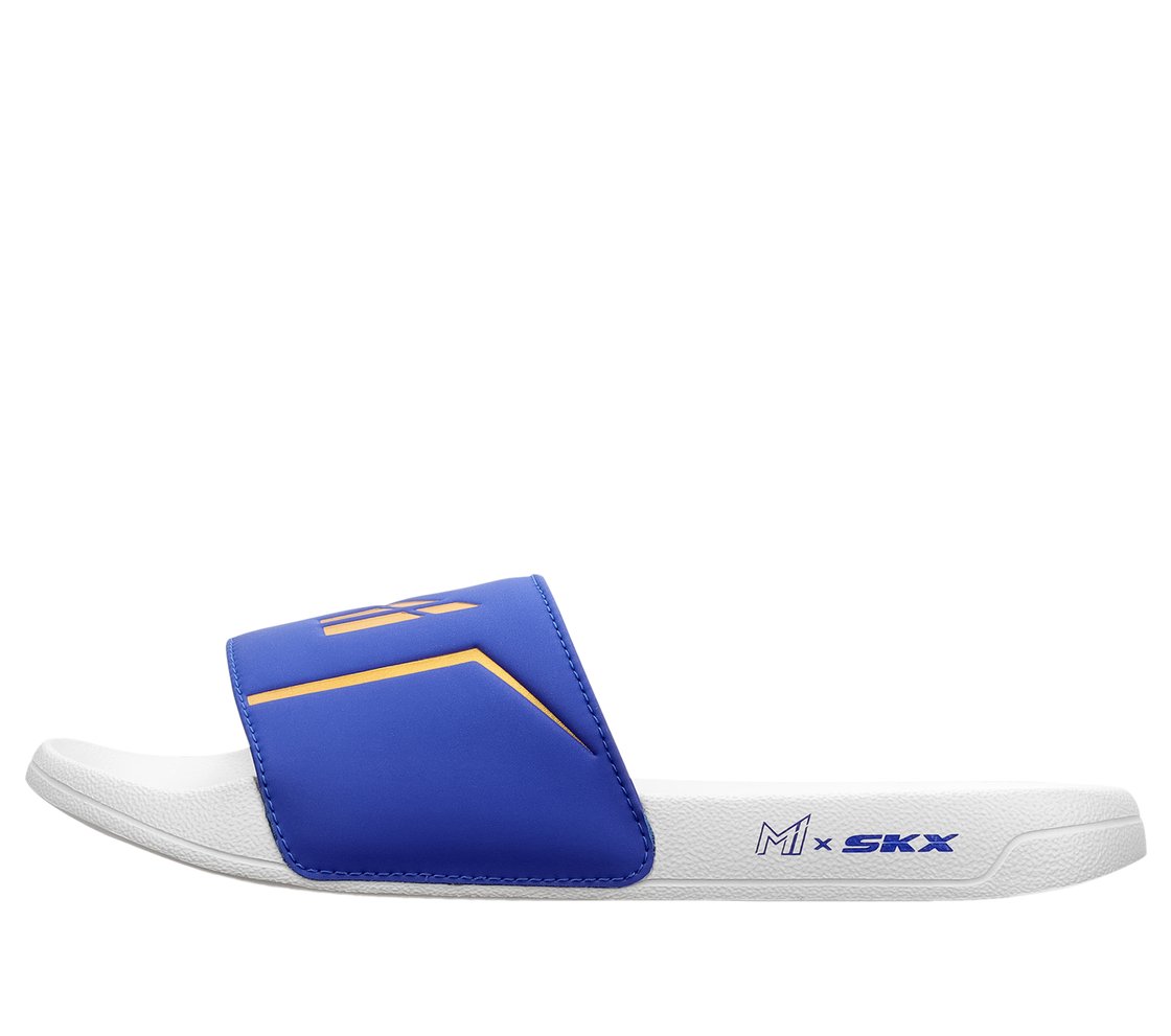 SIDE LINES 2.0 - PU UPPER, White Blue Footwear Left View