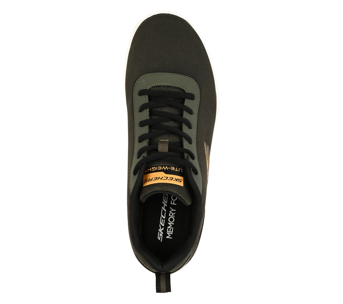 SUMMITS, OLIVE/BLK Footwear Top View