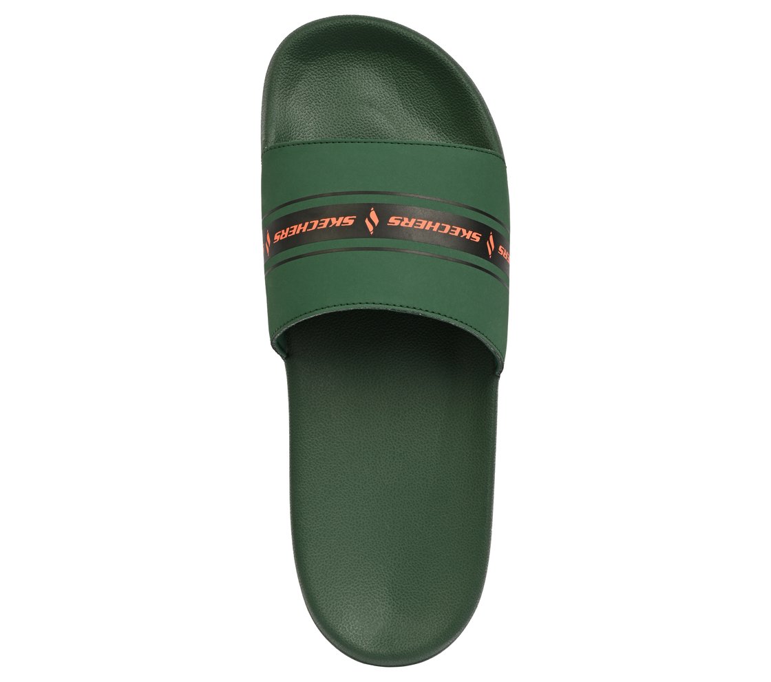 SIDE LINES 2.0, OLIVE/ORANGE