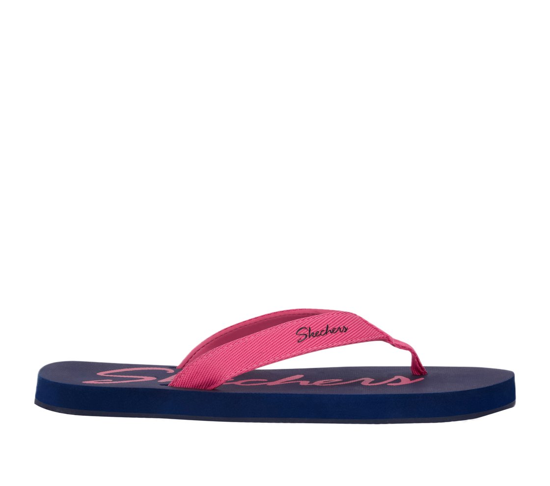 COURTWALD, NAVY/CORAL Footwear Lateral View