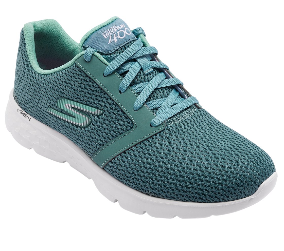 GO RUN 400, LLIGHT BLUE Footwear Right View