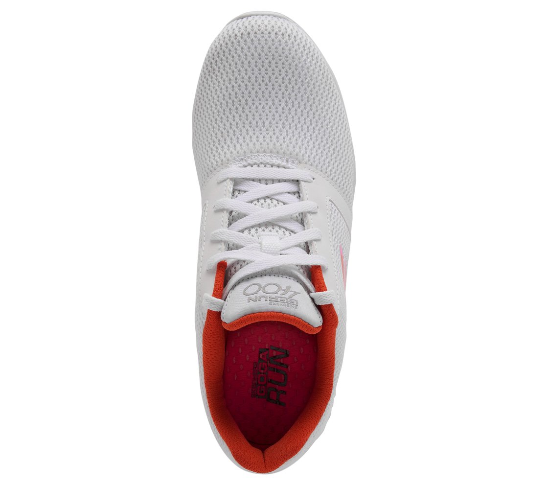 GO RUN 400, WWWHITE Footwear Top View