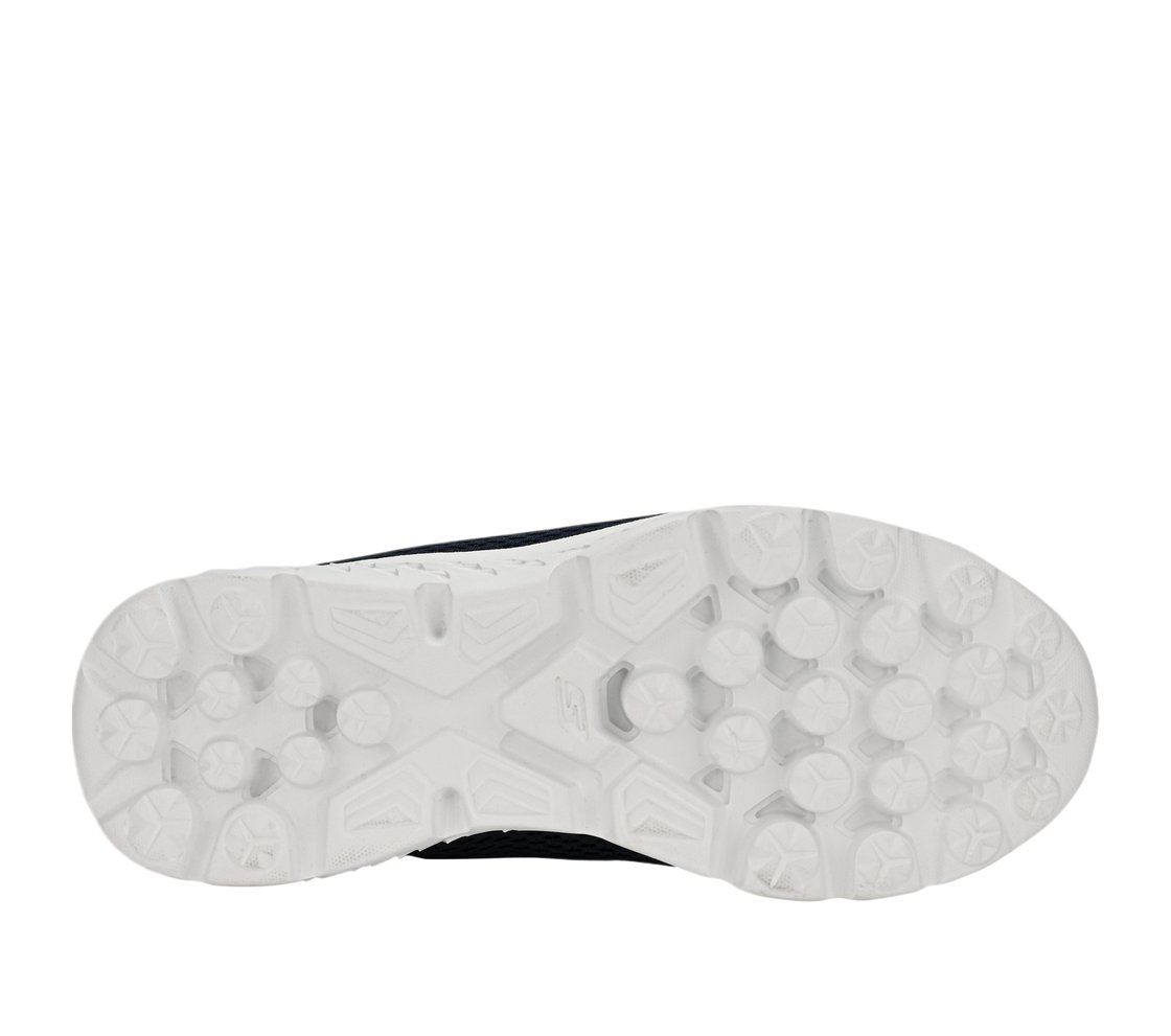 GO RUN 400, NAVY/AQUA Footwear Bottom View