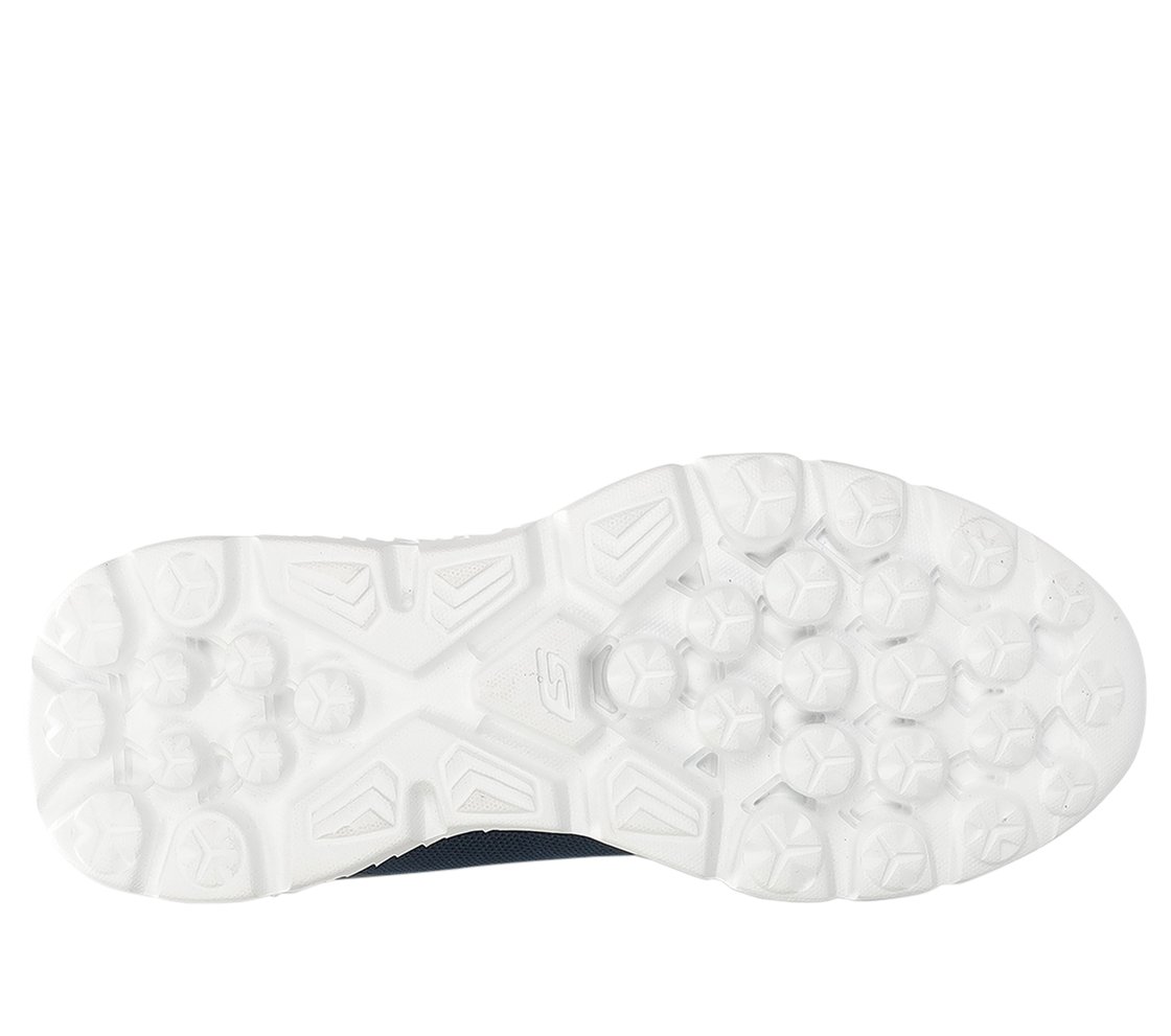 GO RUN 400, NAVY/AQUA Footwear Bottom View