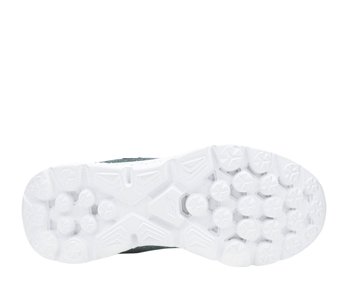 GO RUN 400, BLACK/TURQUOISE Footwear Bottom View