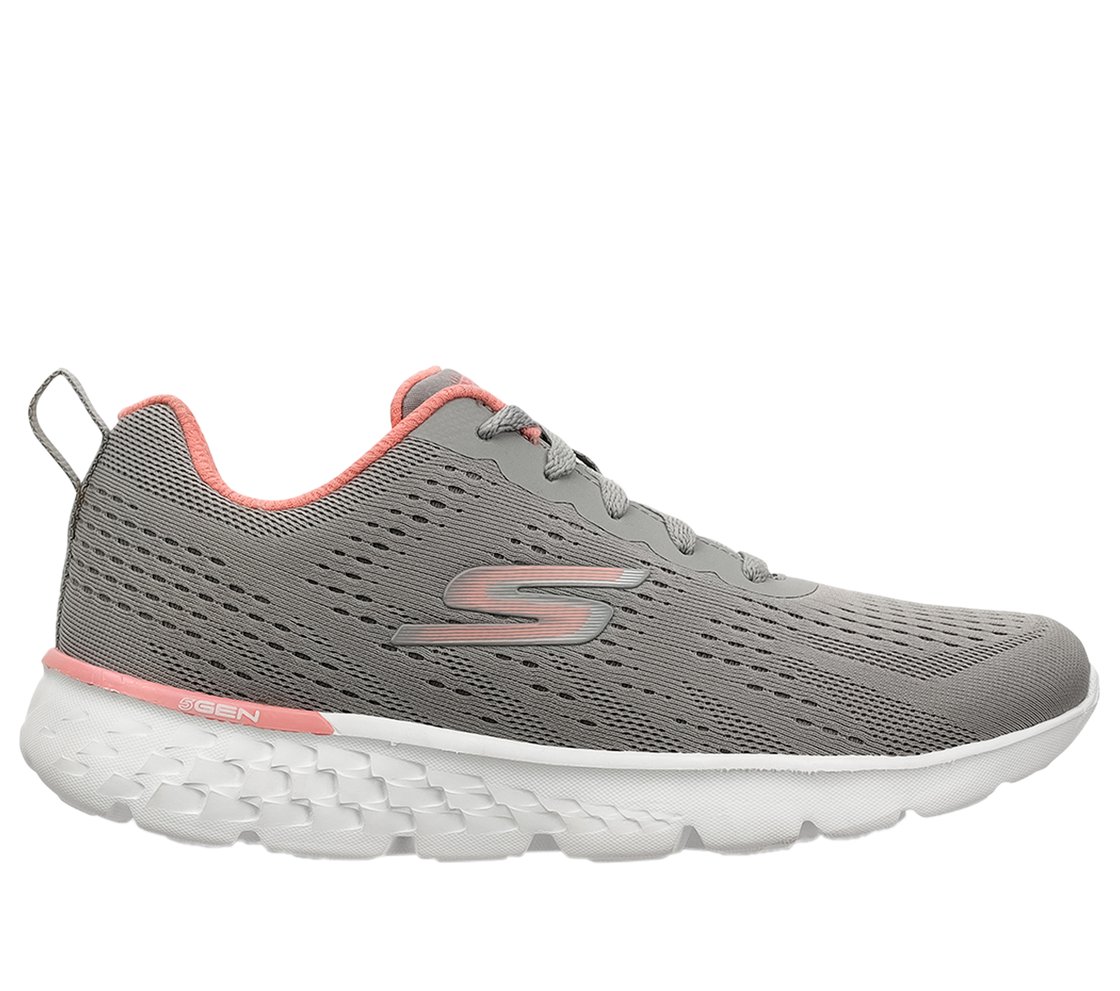 GO RUN 400, GREY Footwear Lateral View