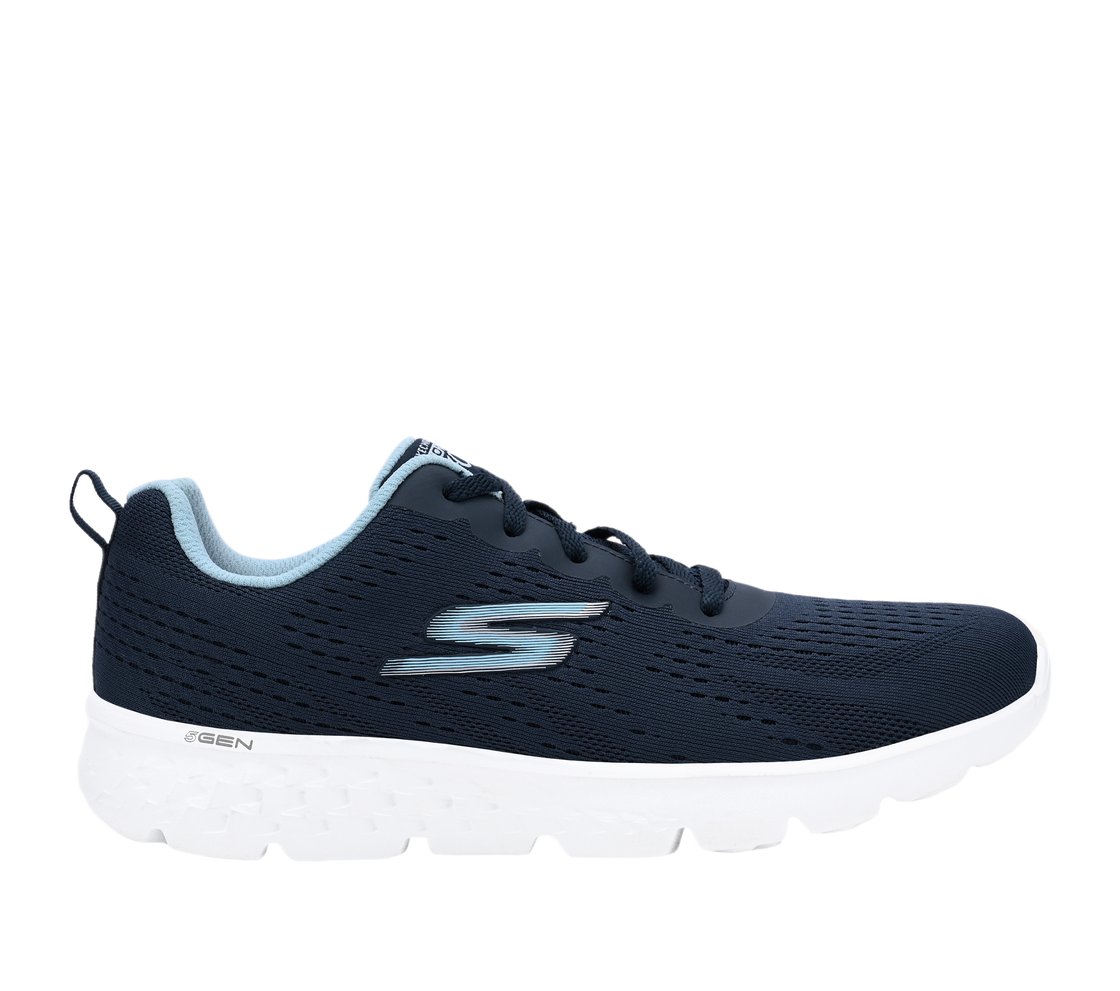 GO RUN 400, NAVY Footwear Lateral View