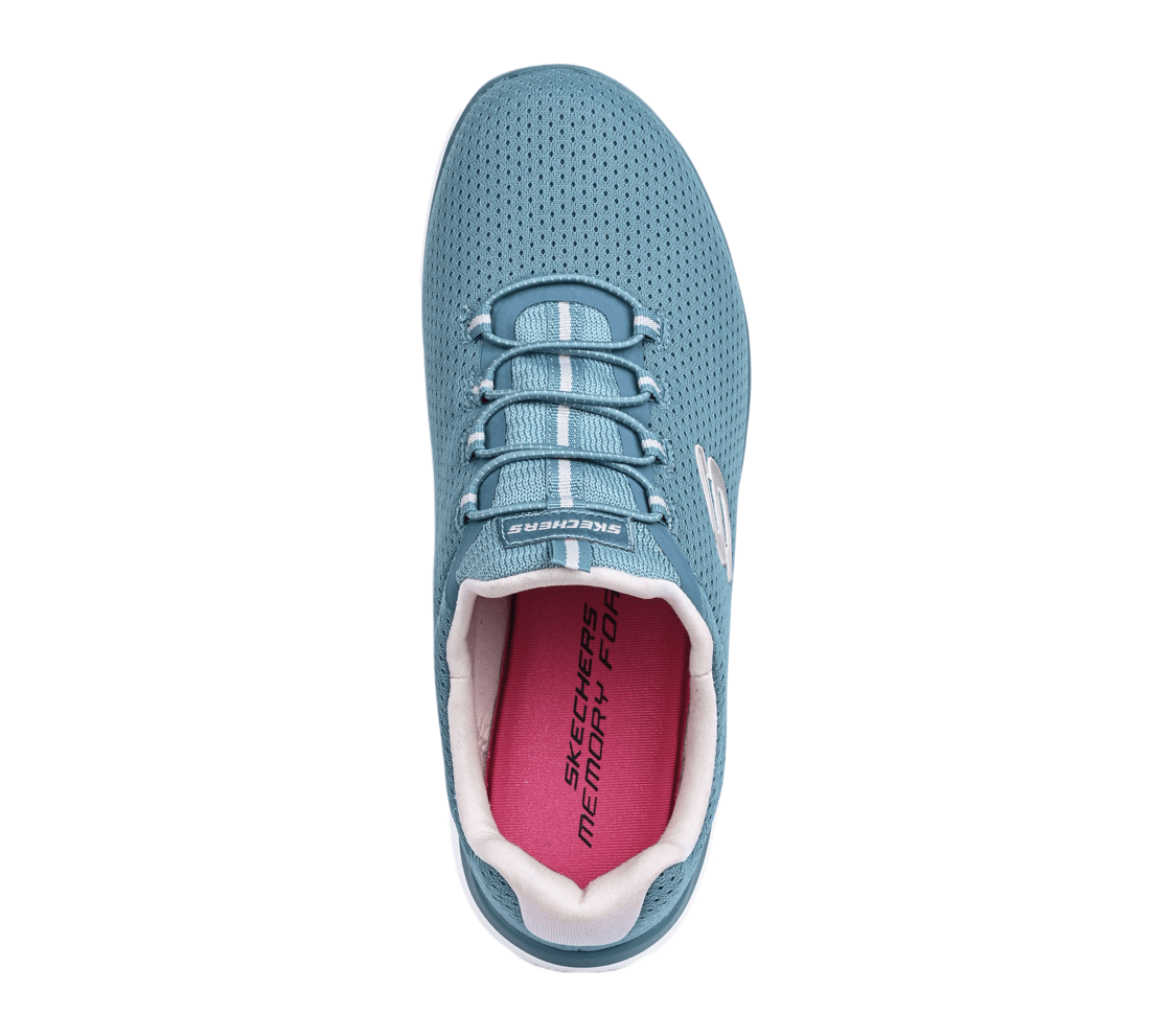 SUMMITS, SLATE/PINK Footwear Top View