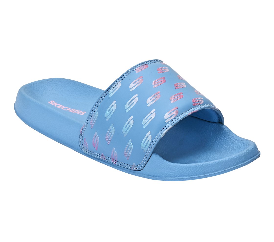 SIDE LINES 2, BLUE Footwear Right View