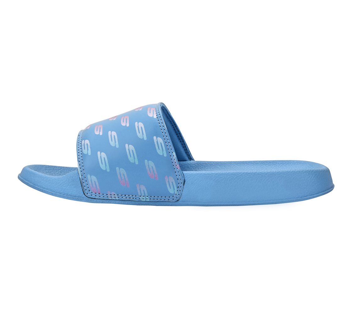 SIDE LINES 2, BLUE Footwear Left View