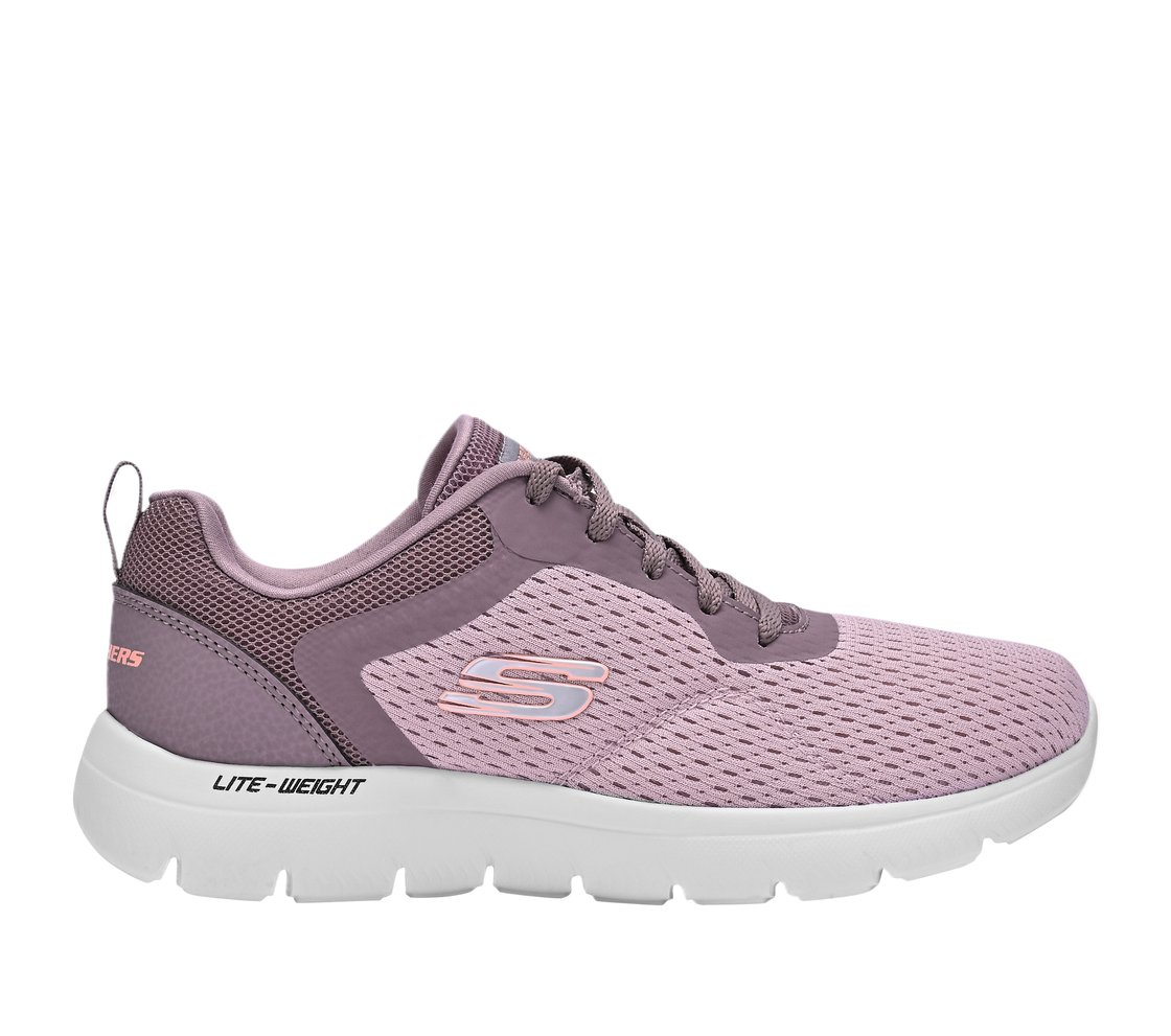 SUMMITS, LAVENDER Footwear Lateral View