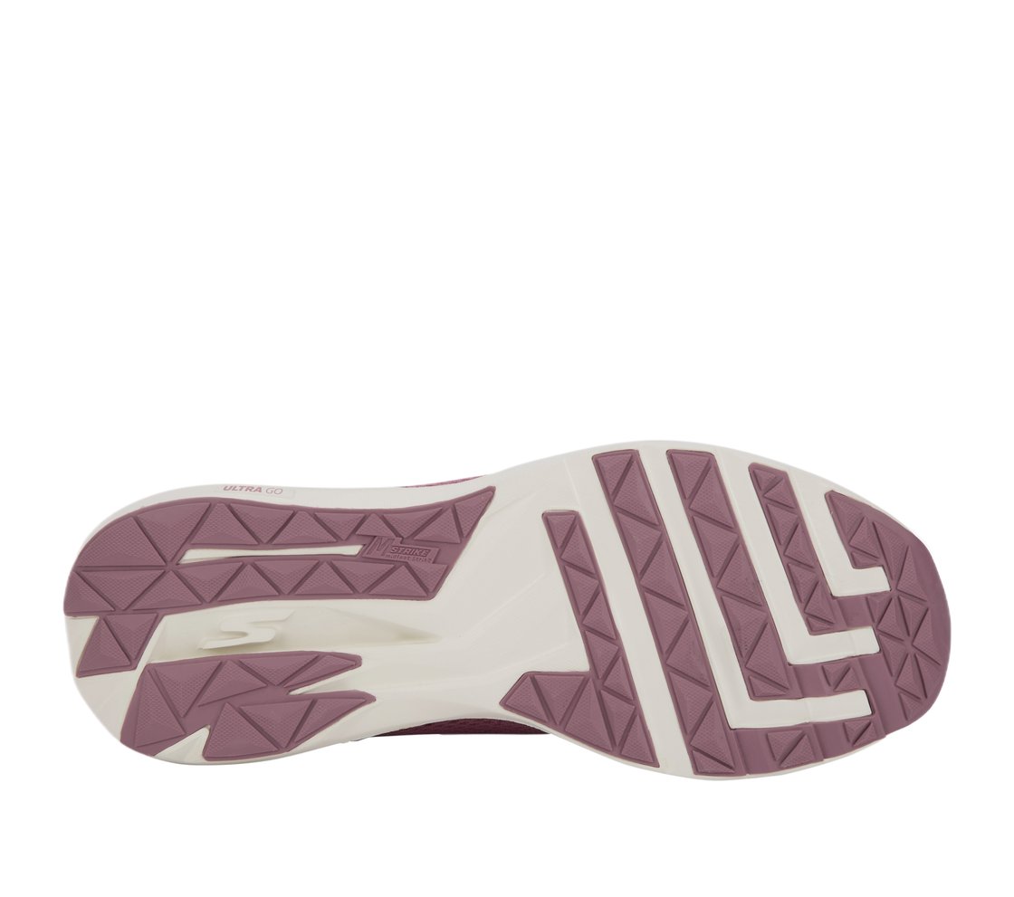 GO RUN PURE, MMAUVE Footwear Bottom View