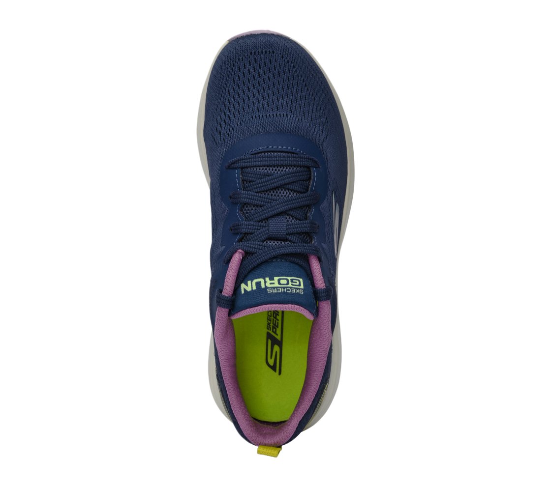 GO RUN PURE, NAVY/MULTI Footwear Top View