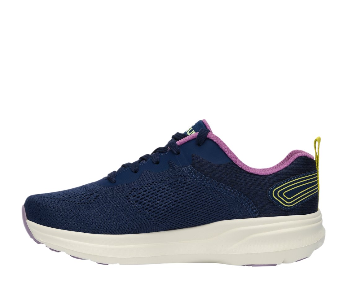 GO RUN PURE, NAVY/MULTI Footwear Left View