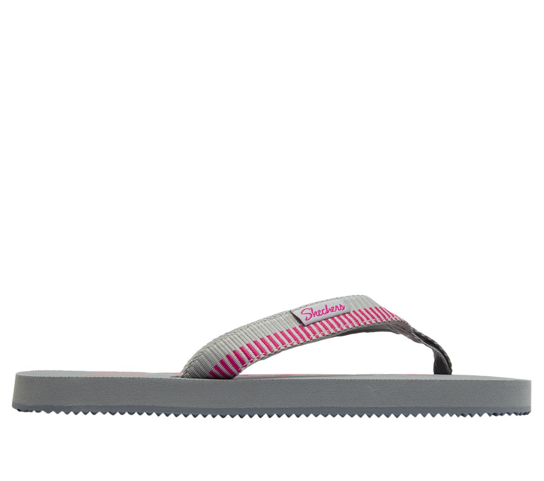 COURTWALD INDIA, GREY/HOT PINK Footwear Lateral View