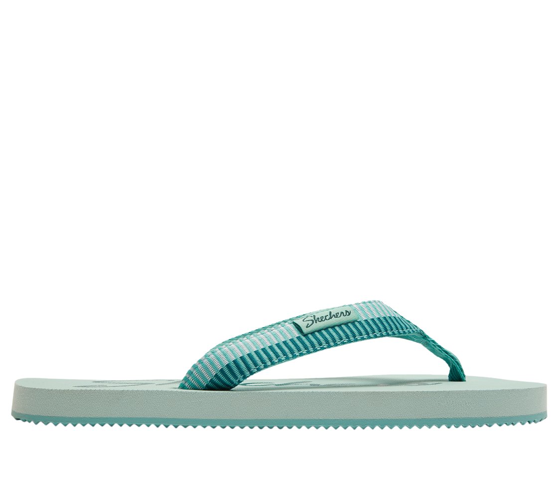 COURTWALD INDIA, TURQUOISE Footwear Lateral View