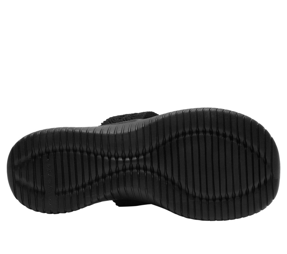 ULTRA FLEX, BBLACK Footwear Bottom View
