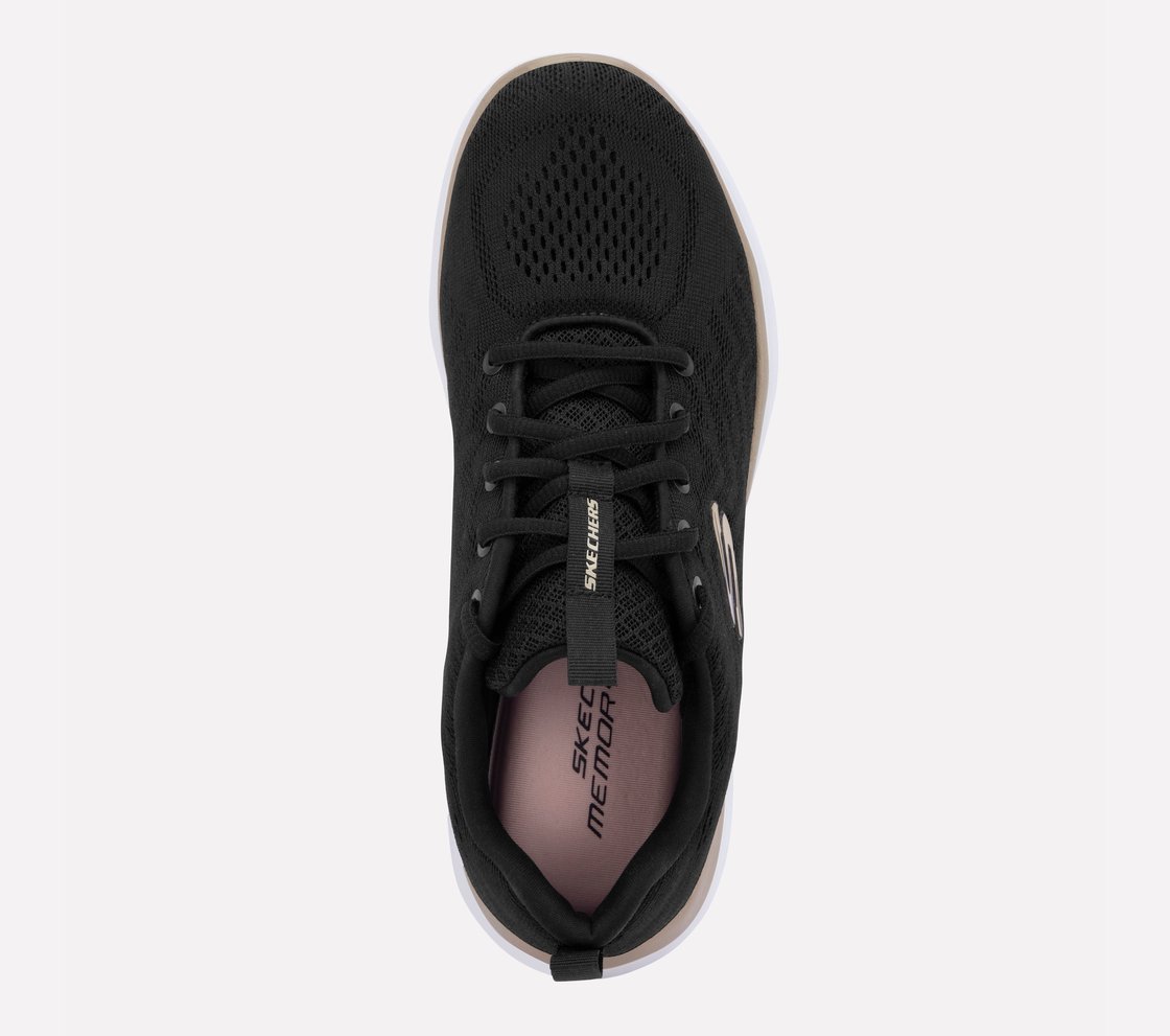 SUMMITS, BLACK / GOLD Footwear Top View