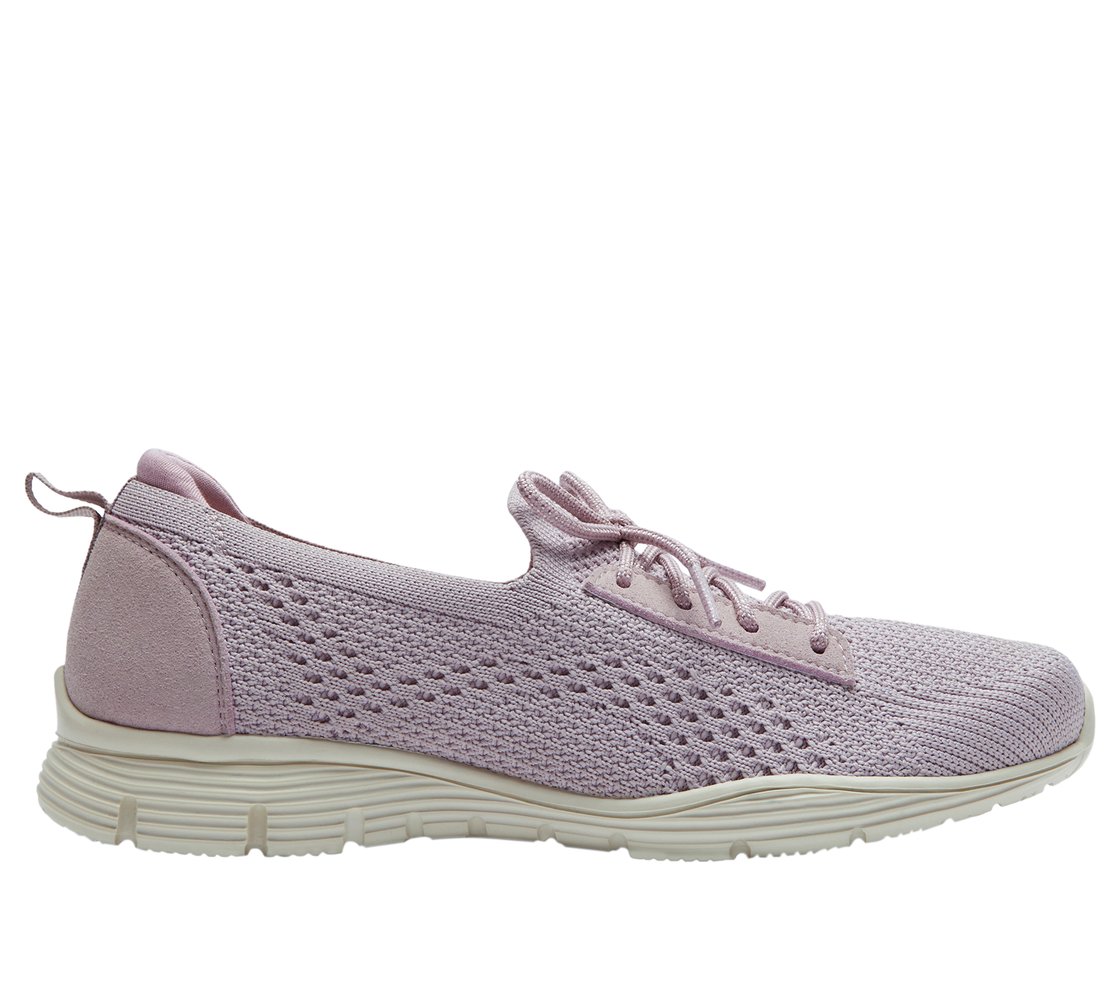 SEAGER - CASUALLY   , LILAC Footwear Lateral View