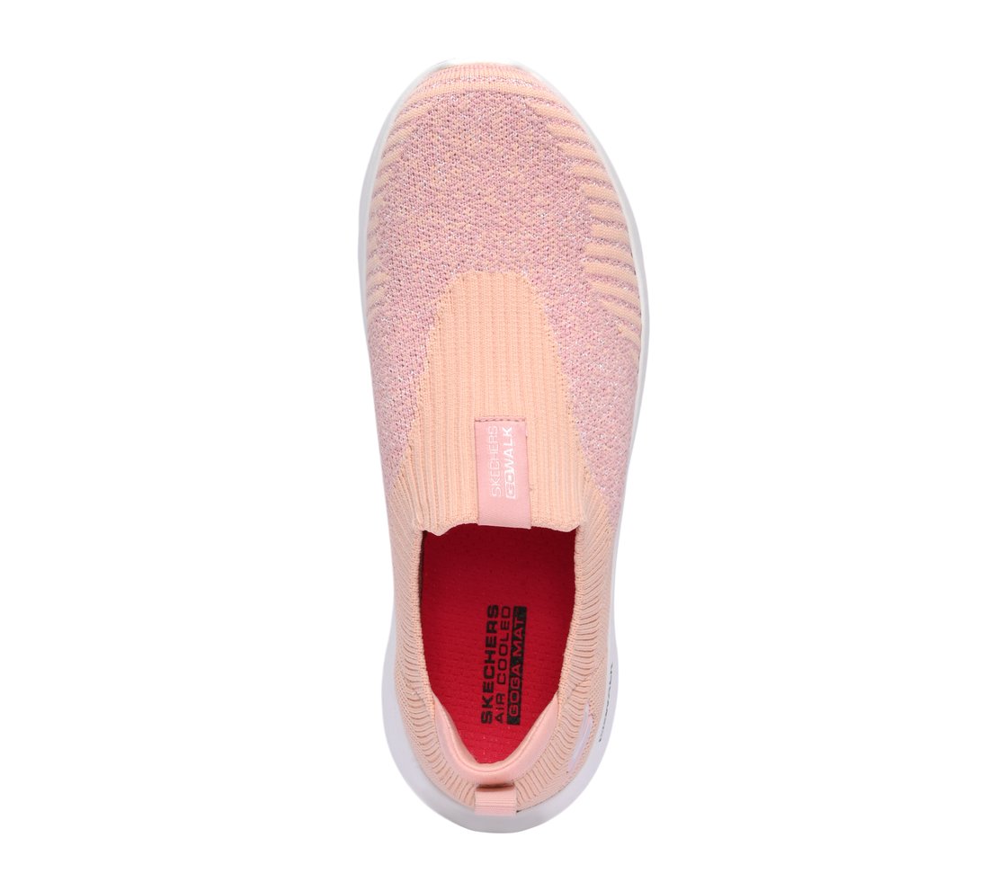GO WALK FLEX, LLLIGHT PINK Footwear Top View