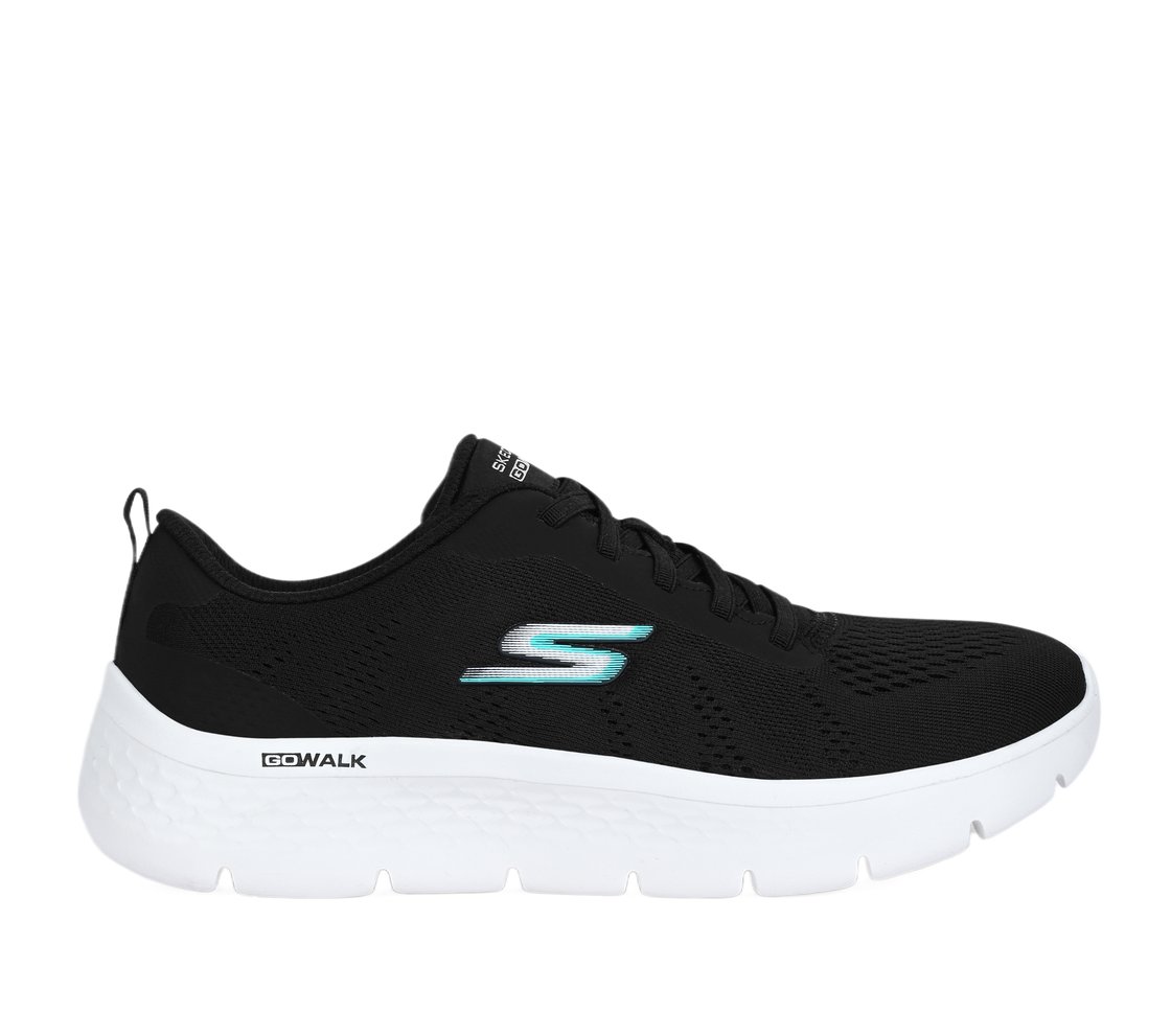 GO WALK FLEX, BLACK/TURQUOISE
