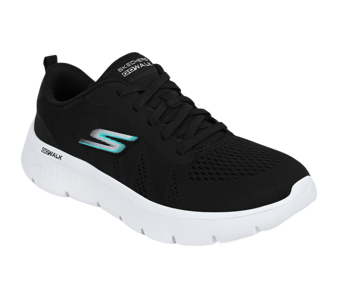 GO WALK FLEX, BLACK/TURQUOISE