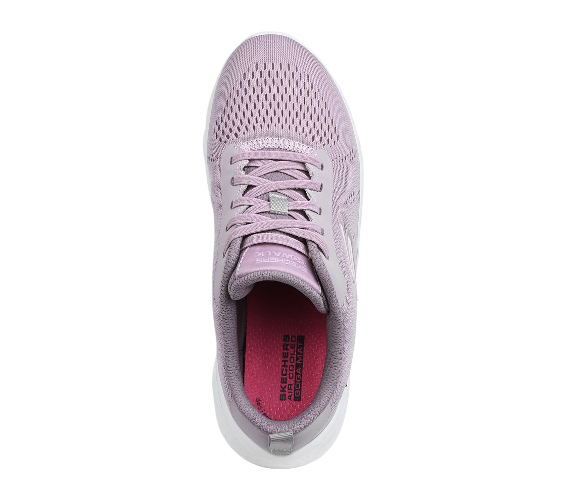 GO WALK FLEX, MMAUVE Footwear Top View