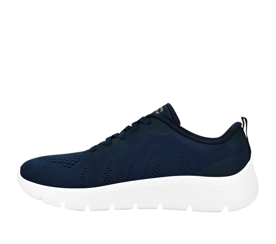 GO WALK FLEX, NAVY/LAVENDER Footwear Left View