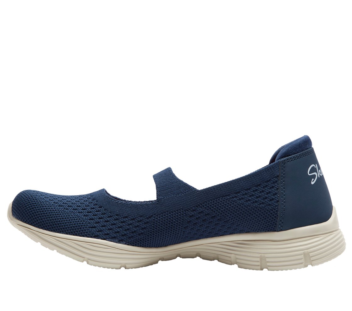 SEAGER, NNNAVY Footwear Left View