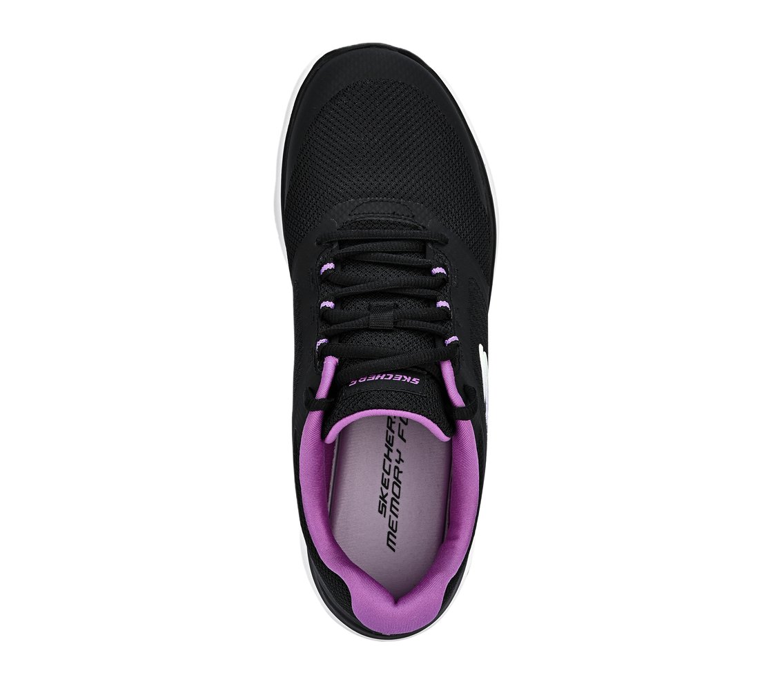 SUMMITS, BLACK/PURPLE Footwear Lateral View