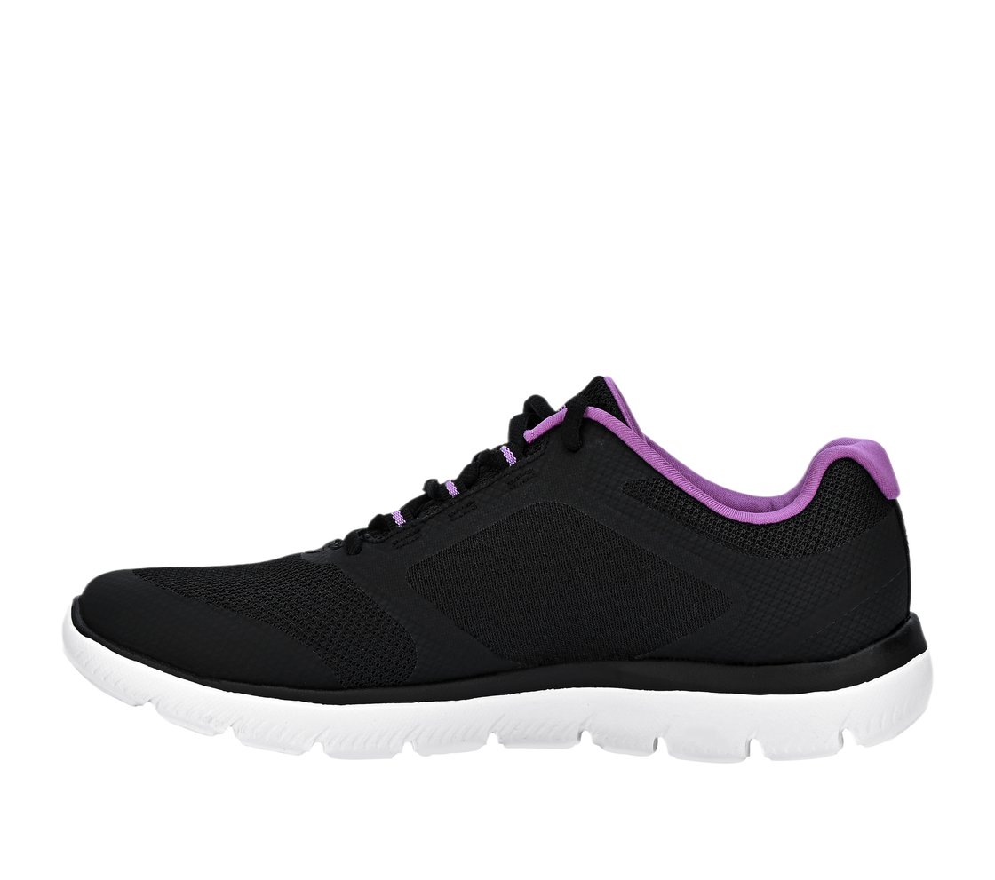 SUMMITS, BLACK/PURPLE Footwear Bottom View