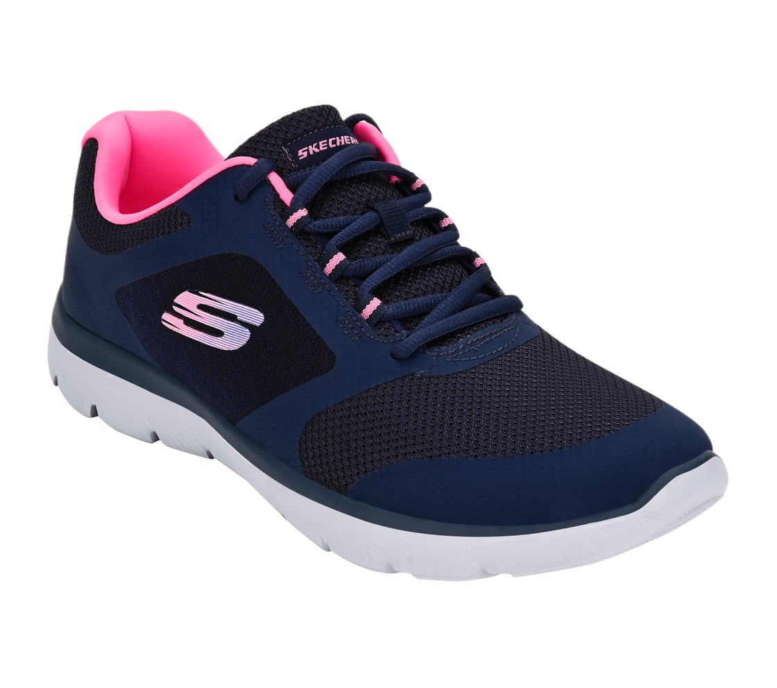 SUMMITS, NAVY/PINK