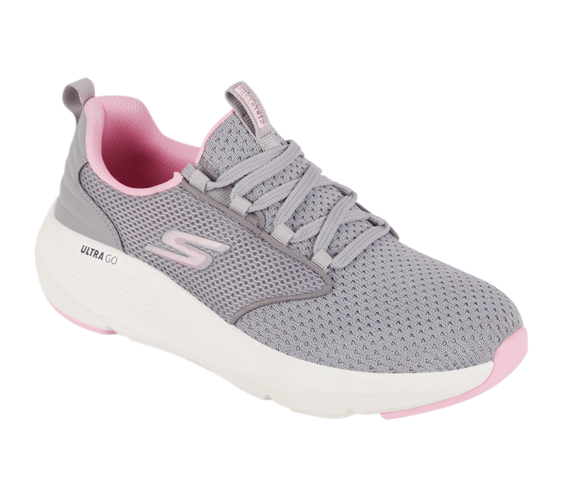 GO RUN ELEVATE, GRAY/PINK Footwear Right View