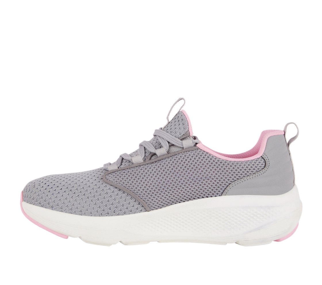 GO RUN ELEVATE, GRAY/PINK Footwear Left View