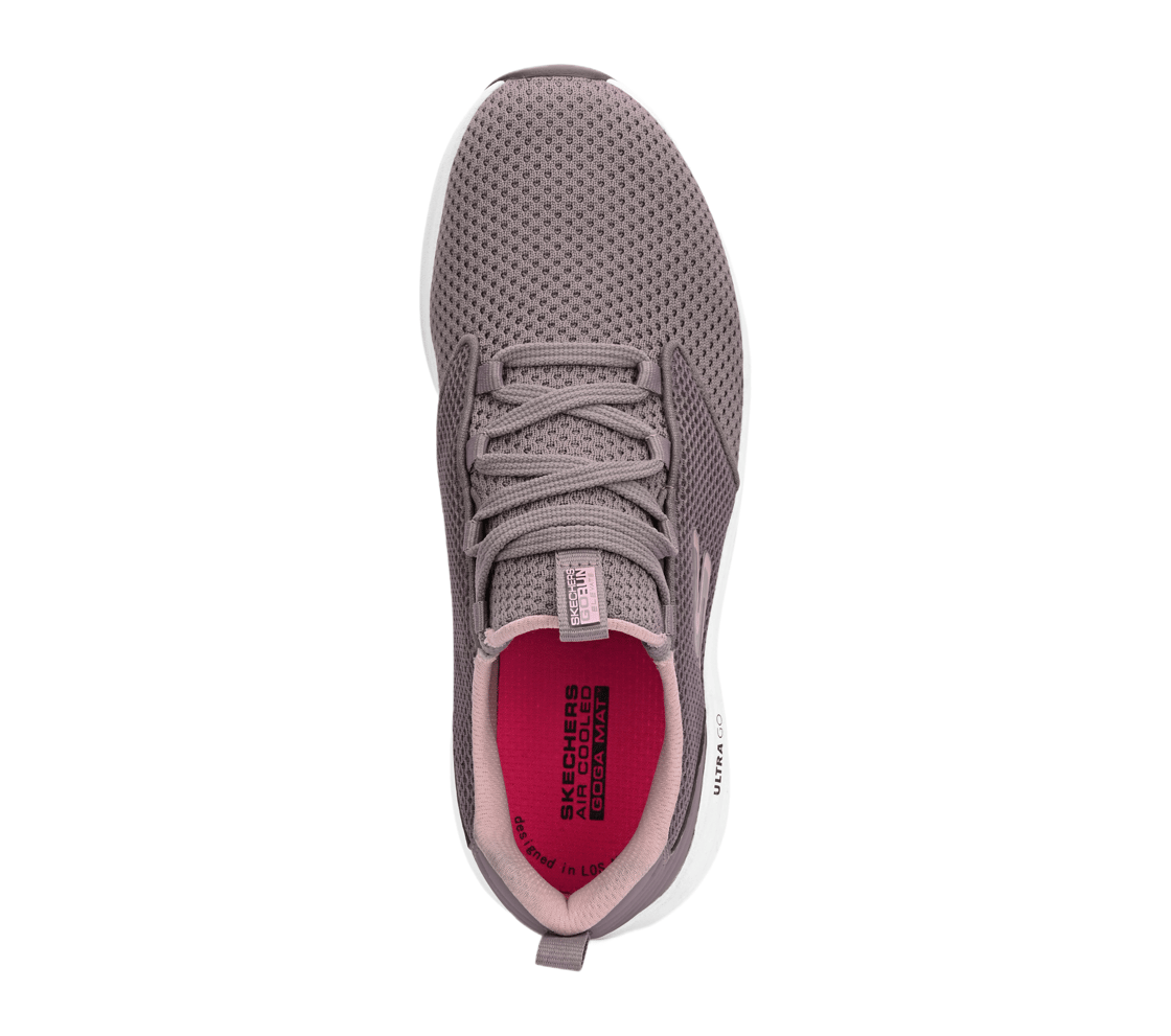 GO RUN ELEVATE, MAUVE Footwear Lateral View