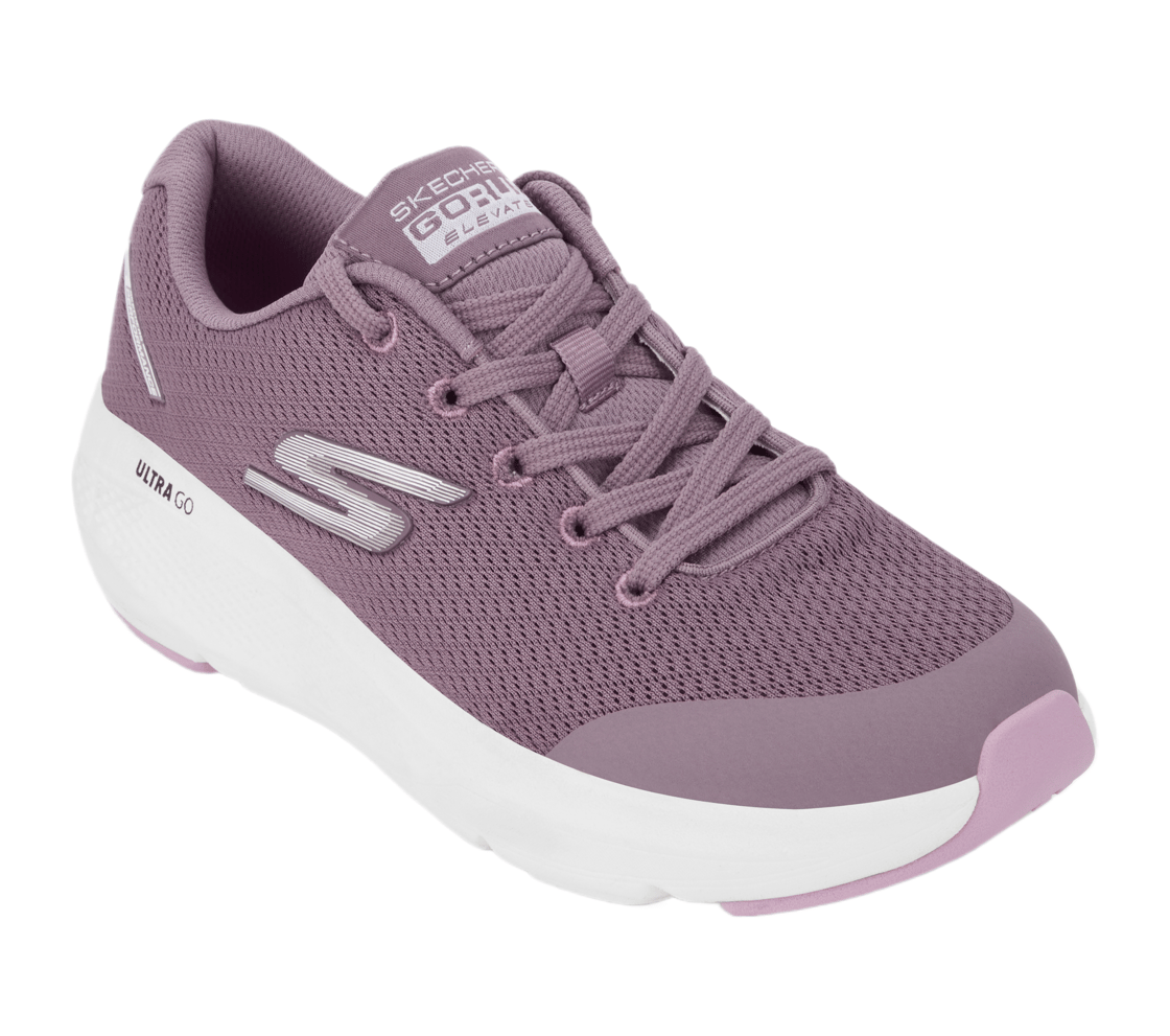 GO RUN ELEVATE, MAUVE Footwear Lateral View