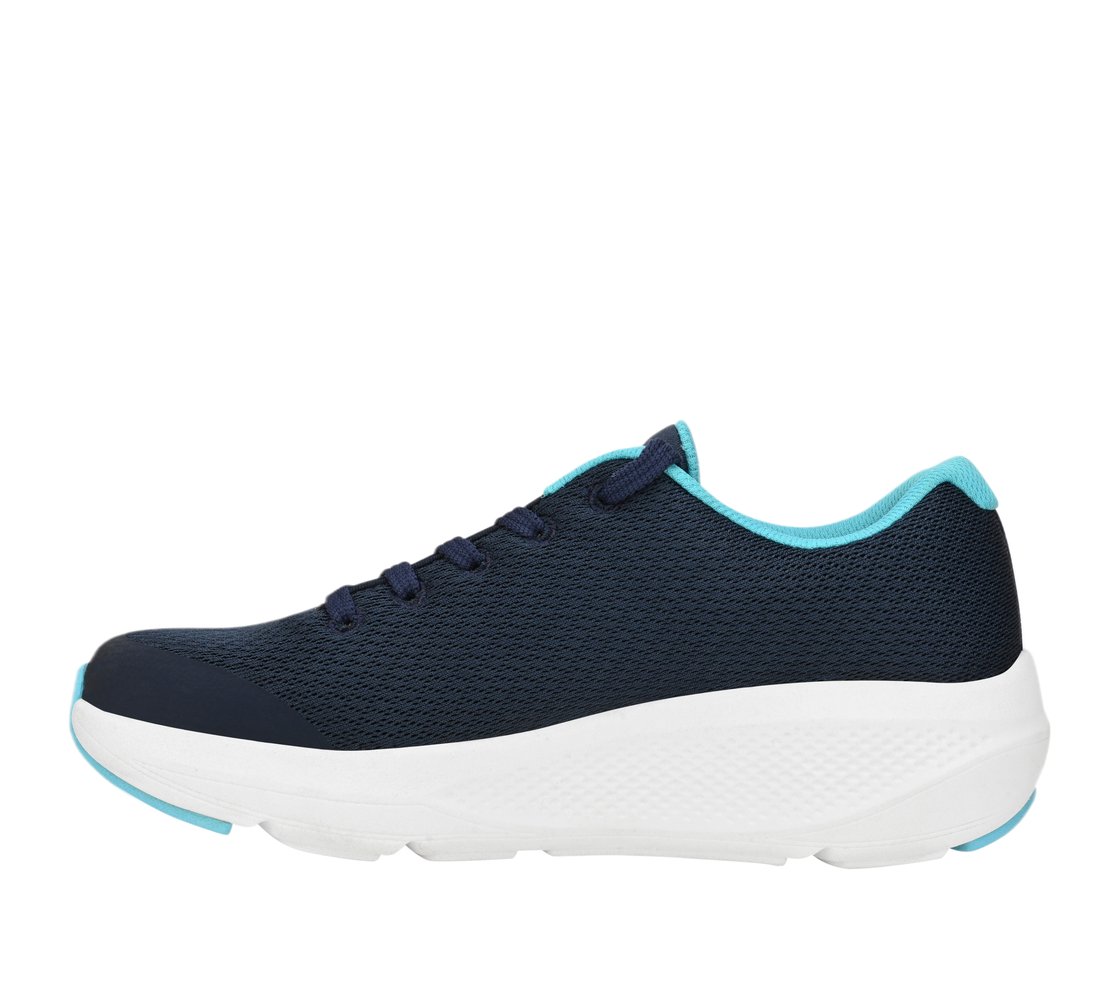 GO RUN ELEVATE, NAVY / AQUA Footwear Left View
